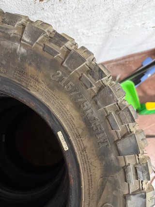 Ruedas 215/75 R15