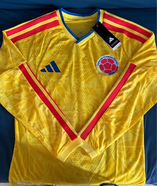 Camisa Colombia Manga Larga Adidas