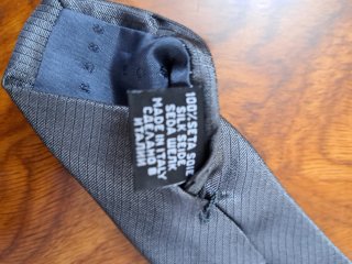Corbata HUGO BOSS Gris 100% seda