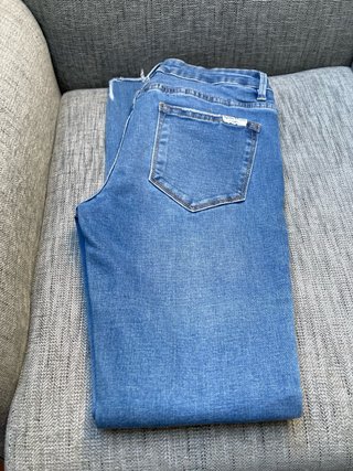 Pantalón pitillo Queen Hearts mujer azul