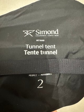 Tienda de campaña Simond 2 personas