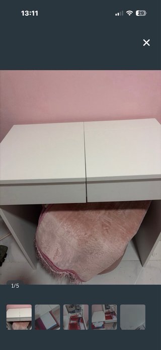 Tocador BRIMNES blanco IKEA