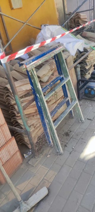 Tejas antiguas de barro - Más de 1000 unidades