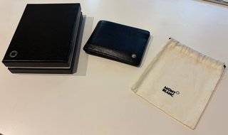 Cartera Montblanc de piel negra