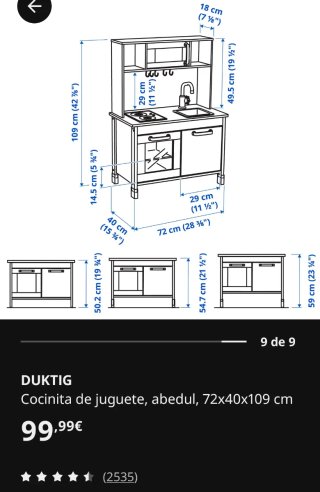 Cocinita de juguete IKEA DUKTIG