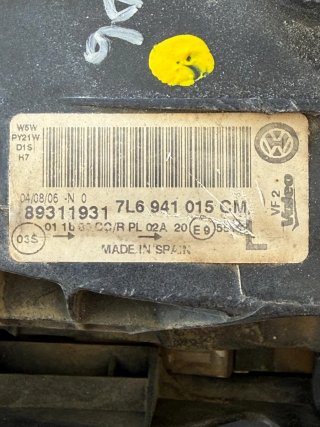 Faro Xenón VW Touareg 2006