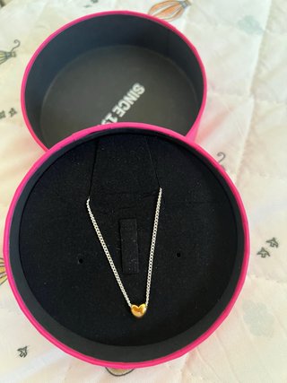 Collar Tous Corazón Bicolor Nuevo