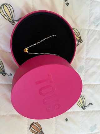 Collar Tous Corazón Bicolor Nuevo