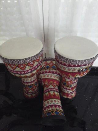 3 Tambores Djembe Africanos
