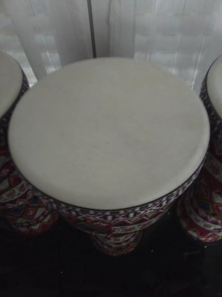 3 Tambores Djembe Africanos