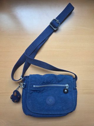 Bolso bandolera Kipling azul