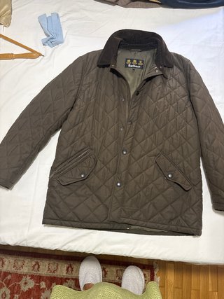 Chaqueta Barbour Marrón Acolchada