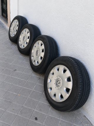 Juego 4 Ruedas Volkswagen Confort