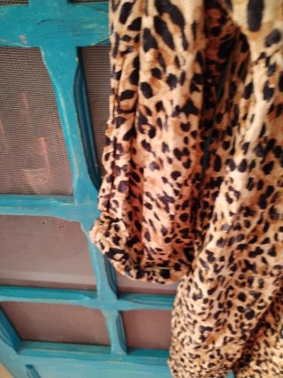 Vestido Zara Animal Print Talla XS