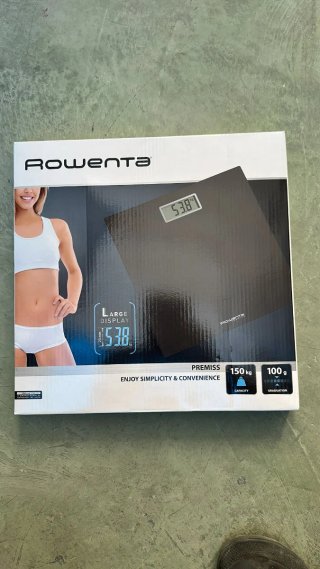 Báscula Rowenta Premiss LCD Negra