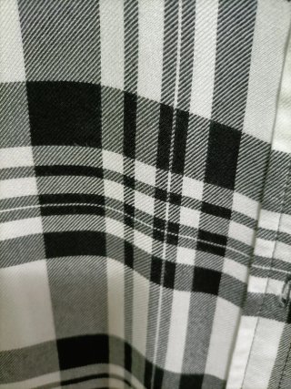 Camisa Blanca Cuadros