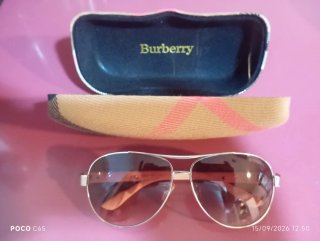 Gafas de sol Burberry Aviador Doradas y Rosas