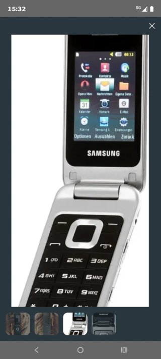 Samsung GT-C3520 Plata