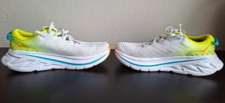 Hoka Bondi X Zapatillas Running Blancas/Amarillas