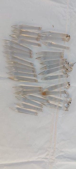 Lágrimas de cristal para lámparas