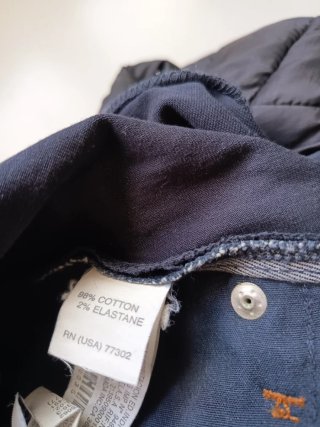 Jeans premaman blu