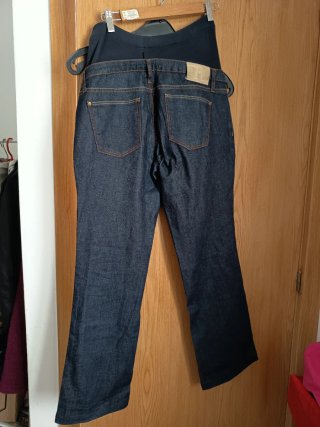 Jeans premaman blu