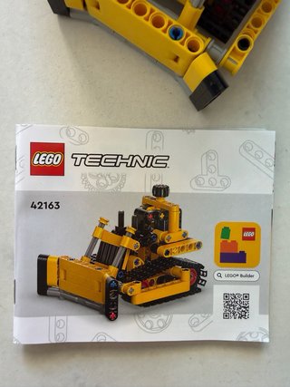 Lote LEGO Technic John Deere + Bulldozer