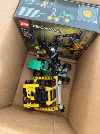 Lotto LEGO Technic John Deere + Bulldozer