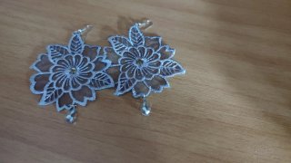 Orecchini Pizzo Macramè