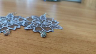 Orecchini Pizzo Macramè