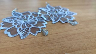 Orecchini Pizzo Macramè
