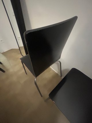 2 Silla Ikea Negra Modelo Martin