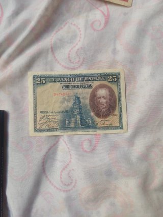 Billete 25 Pesetas Banco de España