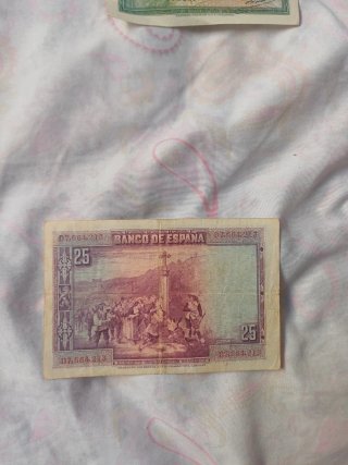 Billete 25 Pesetas Banco de España