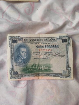 Billete 25 Pesetas Banco de España