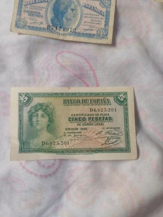 Billete 25 Pesetas Banco de España