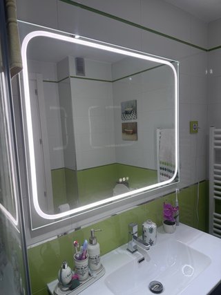 Espejo Baño LED Rectangular