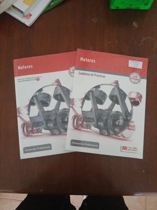Cuaderno de practicas y libro de motores