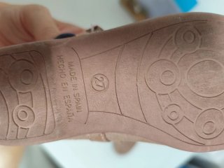Manoletinas niña talla 27