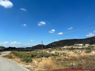 Terreno 1km de Agost (Alicante)
