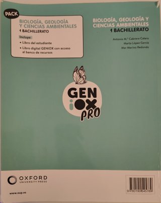 Biología, Geología y CC. Ambientales 1º Bachill...