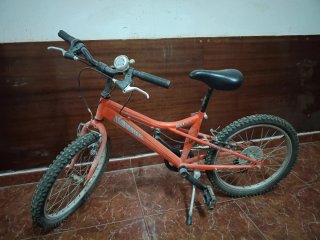 Bicicleta Naranja Infantil