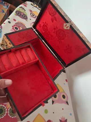 Joyero Chino/Japonés Floral con Pájaros