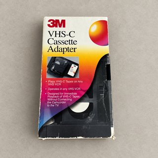 Adaptador 3M VHS-C a VHS