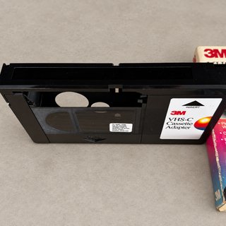 Adaptador 3M VHS-C a VHS