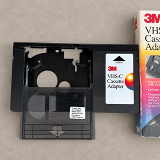 Adaptador 3M VHS-C a VHS