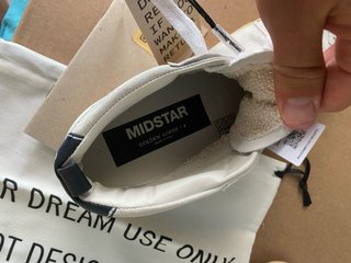 Golden Goose Mid Star Glitter Argento con swaroski
