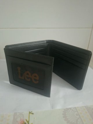 Billetera Lee Negra Hombre Nueva
