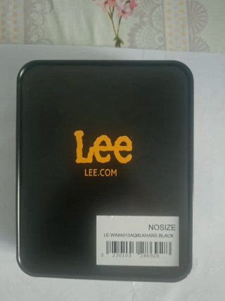 Billetera Lee Negra Hombre Nueva