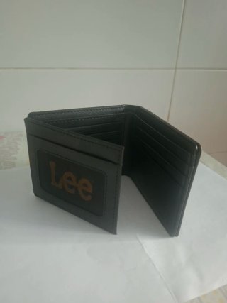 Billetera Lee Negra Hombre Nueva